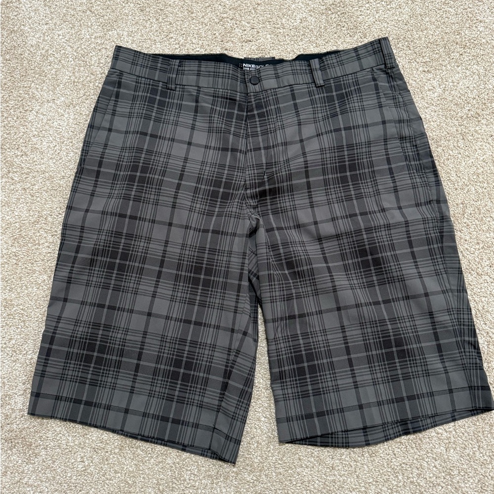 Men's  Drifit Nike Plaid golf Shorts